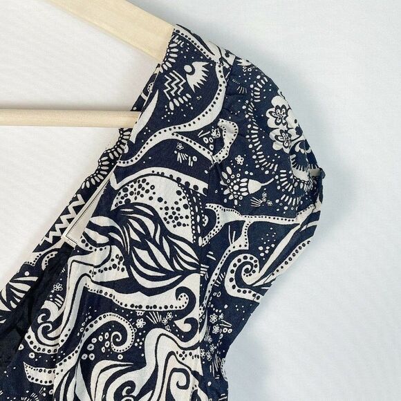 Anthro Moulinette Soeurs Swirling Villages dress - Picture 4 of 8